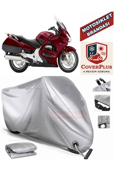 MotoEN قماش القنب المتوافق مع القفل الرمادي لهوندا 1300 بان خيمة غطاء القماش ...