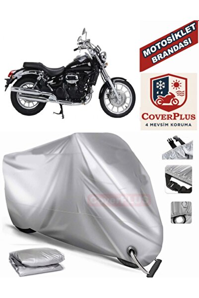 MotoEN Gray Lock Compatible Motor Tarpaulin Daelim Daystar 250 Motorcycle Tar...
