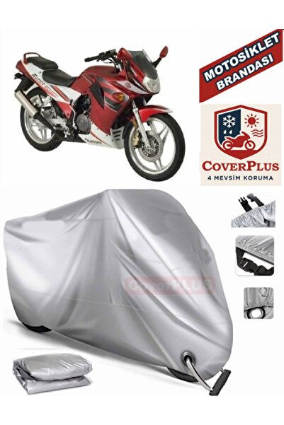 MotoEN Gray Lock Compatible Motor Tarpaulin Kanuni Freedom 200 Motorcycle Tar...