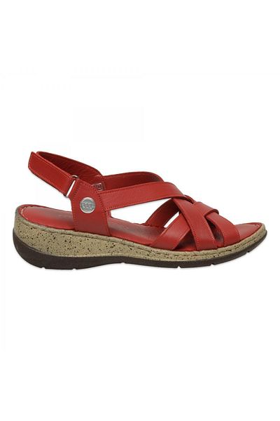 Mammamia D25Ys-2865Z Daily Red Women's Sandals