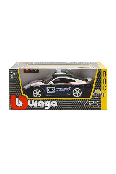 Sunman 28029 Burago 1:24 Porsche 911 Dakar Model Car -