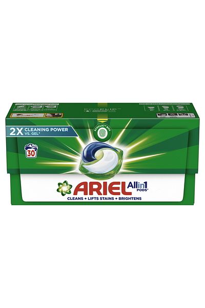 Ariel All in 1 Pods Original Scent Liquid Detergent Capsules 30pcs