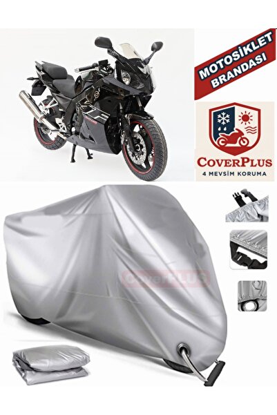 MotoEN قماش القنب المتوافق مع القفل الرمادي Daelim Roadwin 250 خيمة غطاء القم...
