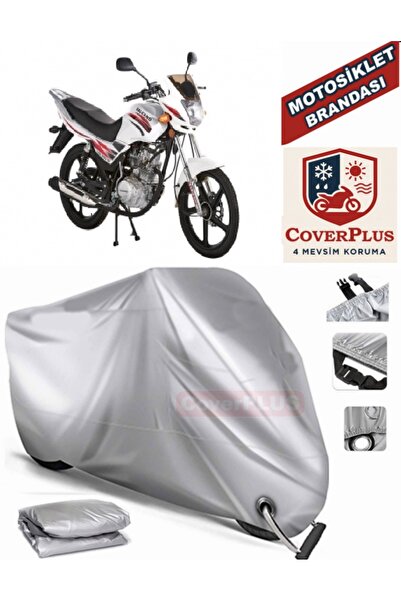MotoEN Gray Lock Compatible Motor Tarpaulin Salcano Tiger 100 Sport Motorcycl...