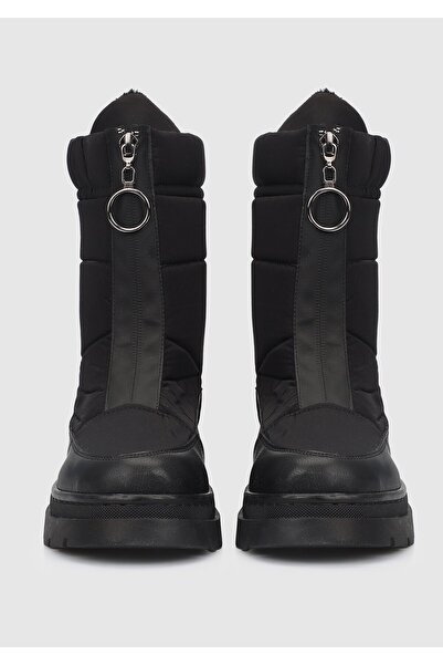 Provoq Siyah Kadın Asker Botu