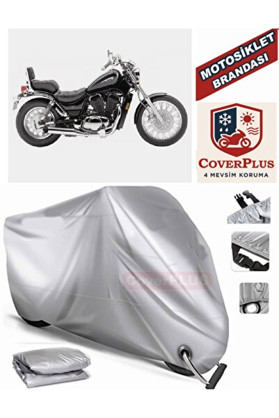 MotoEN قماش القنب المتوافق مع القفل الرمادي لسوزوكي VL 600 دخيل للدراجات النا...