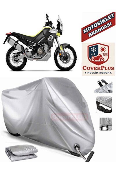 MotoEN قماش القنب المتوافق مع القفل الرمادي لدراجة أبريليا الطوارق للدراجات ا...