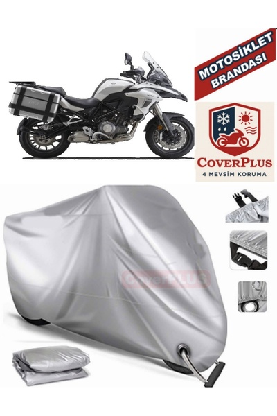 MotoEN Gray Lock Compatible Motor Tarpaulin Rks Trk502 X Motorcycle Tarpaulin...
