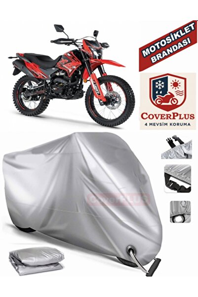 MotoEN Gray Lock Compatible Motor Tarpaulin Rks Xvr250 Motorcycle Tarpaulin C...