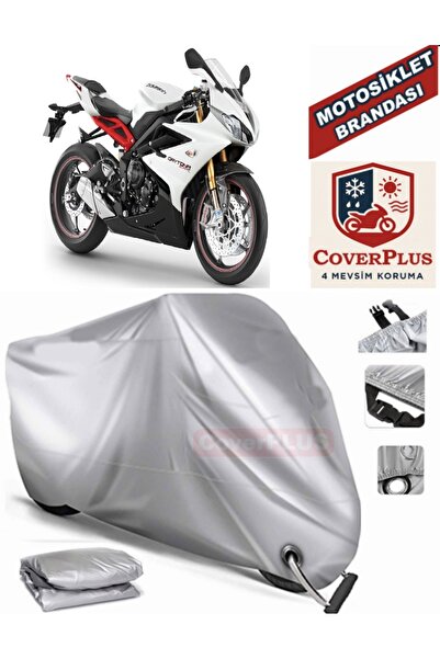 MotoEN قماش القنب المتوافق مع القفل الرمادي انتصار دايتونا 675 خيمة غطاء القم...