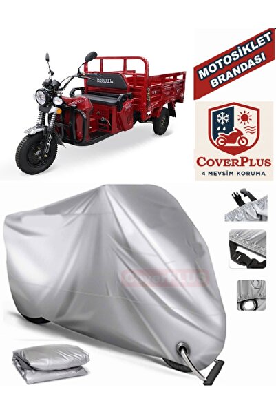 MotoEN Gray Lock Compatible Motor Tarpaulin for King Motor Kr-200 Titus 196 C...