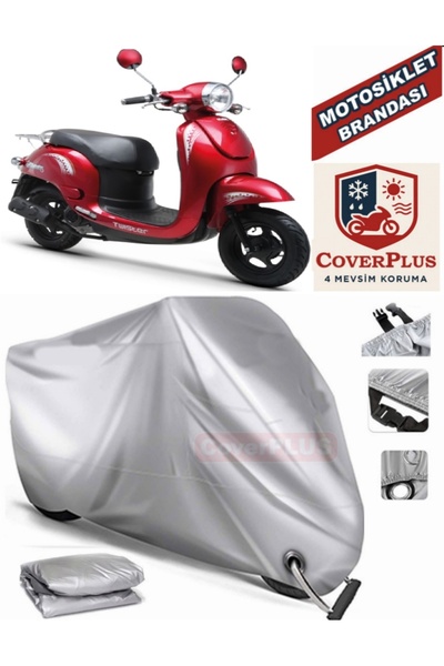 MotoEN قماش القنب المتوافق مع القفل الرمادي Kuba Twister 50 خيمة غطاء القماش ...