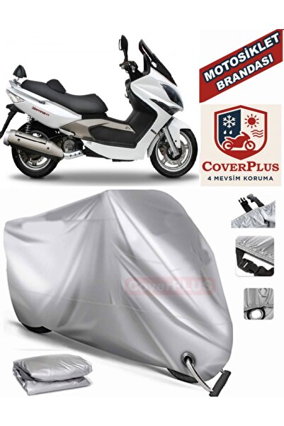 MotoEN Gray Lock Compatible Motor Tarpaulin Kymco Xciting 250I Motorcycle Tar...