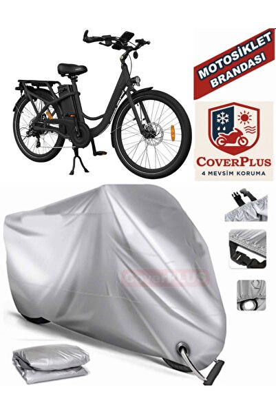 MotoEN Gray Lock Compatible Motor Tarpaulin Volta Vb7 Motorcycle Tarpaulin Co...