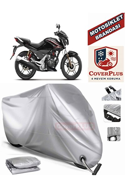 MotoEN Gray Lock Compatible Motor Tarpaulin Hero T-Sport Motorcycle Tarpaulin...