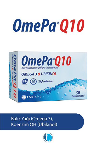 Omepa -Q10 Omega 3 30 Capsules