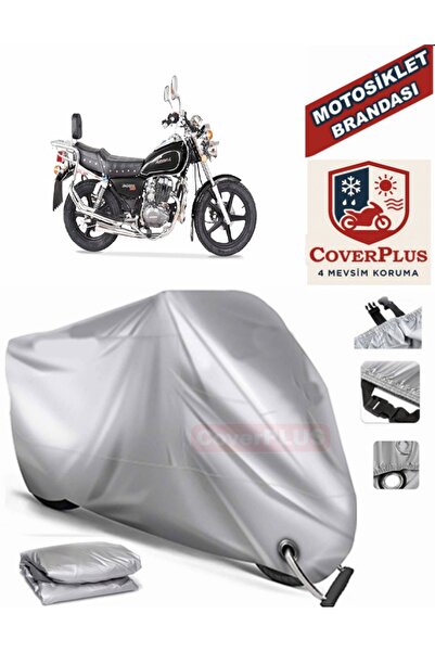 MotoEN قماش القنب المتوافق مع القفل الرمادي Arora Jaguar 125 خيمة غطاء القماش...