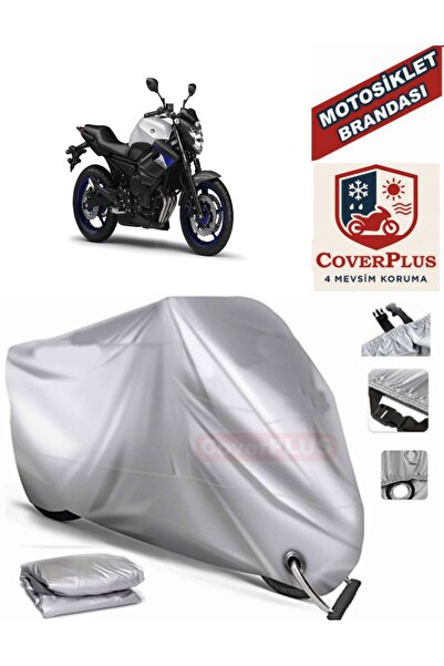 MotoEN Gray Lock Compatible Motor Tarpaulin Yamaha Xj 6 (43) Motorcycle Tarpa...