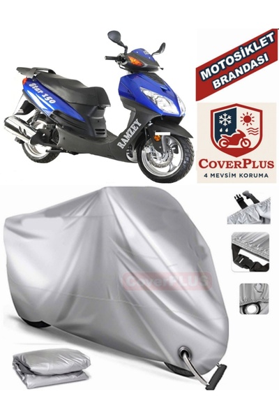 MotoEN قماش القنب المتوافق مع القفل الرمادي Ramzey RMZ 125 T-D خيمة غطاء القم...