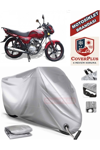 MotoEN Gray Lock Compatible Motor Tarpaulin Arora Ar 170-20 Elegant Motorcycl...