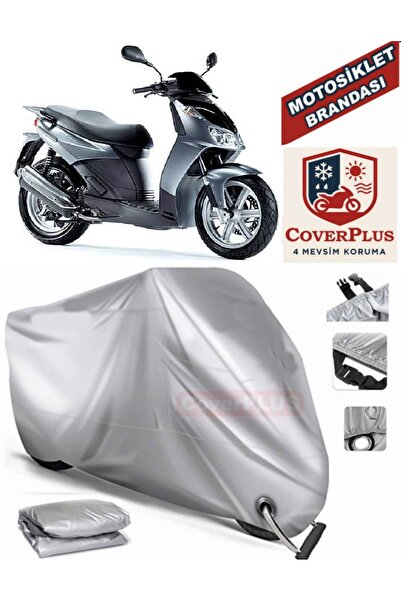 MotoEN قماش القنب المتوافق مع القفل الرمادي Aprilia Sporcity 250 خيمة غطاء ال...