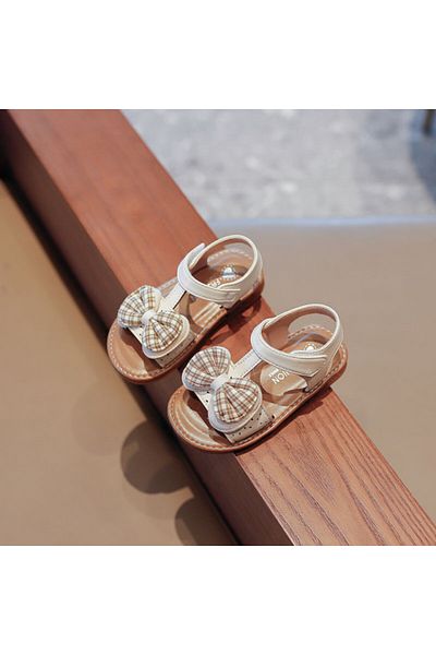 Superbaby Sandale ivoire pentru fetite - Anya