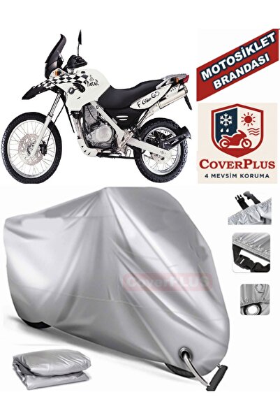 MotoEN Gray Lock Compatible Motor Tarpaulin Bmw F 650 Gs Dakar Motorcycle Tar...