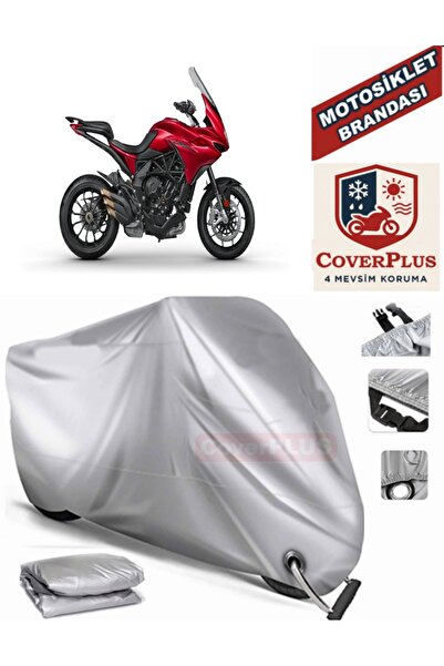 MotoEN Gray Lock Compatible Motor Tarpaulin Mv Agusta Turismo Veloce R Motorc...