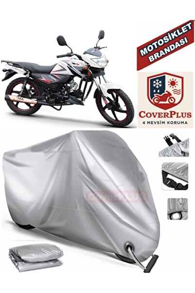 MotoEN Gray Lock Compatible Motor Tarpaulin Rks X Power 50 Motorcycle Tarpaul...