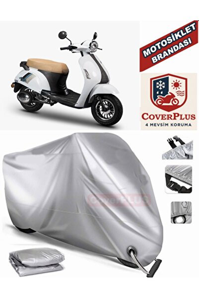 MotoEN قماش القنب المتوافق مع القفل الرمادي لـ BuMoto / Jinling Lucatti 100CC...