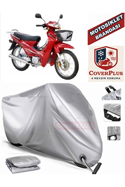 MotoEN Gray Lock Compatible Motor Tarpaulin Asia as 100-7 Turkcub Luxury Moto...