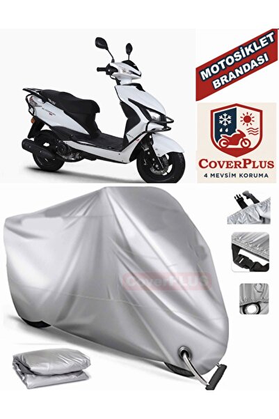 MotoEN Gray Lock Compatible Motor Tarpaulin Rks Blazer 50 Xr Max Motorcycle T...