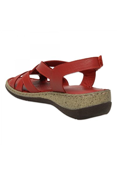 Mammamia D25Ys-2865Z Daily Red Women's Sandals