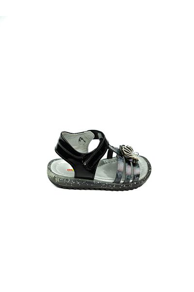 Minican 34 Black Baby Girl Sandals