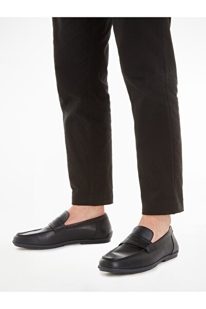 Calvin Klein Men Black Loafers Driver
