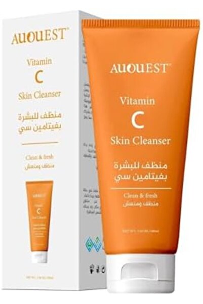 Auquest منظف ومرطب للوجه بفيتامين سي، 100 غرام