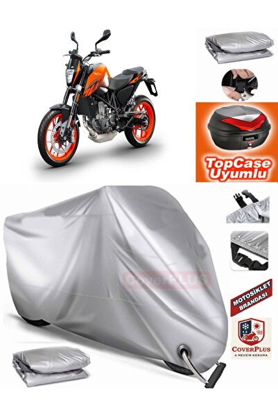 MotoEN قفل رمادي متوافق مع KTM 690 Duke Canvas Topcase الخلفي المتوافق مع الق...