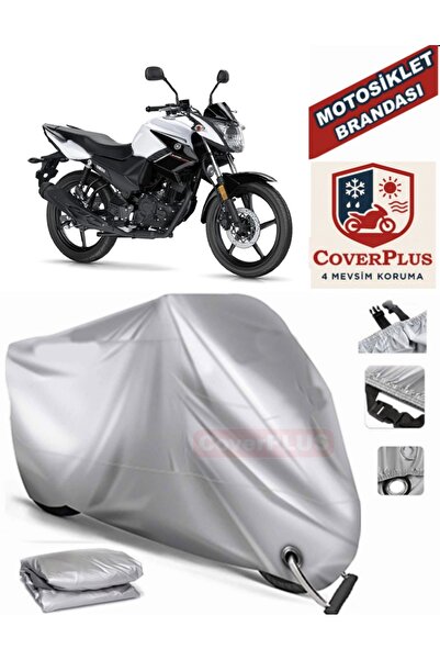 MotoEN Gray Lock Compatible Motor Tarpaulin Yamaha Ys 125 Motorcycle Tarpauli...