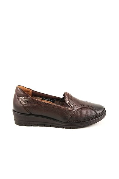 Forelli Genuine Leather Orthopedic Comfort Women's Shoes Mimoza-H 25 25109