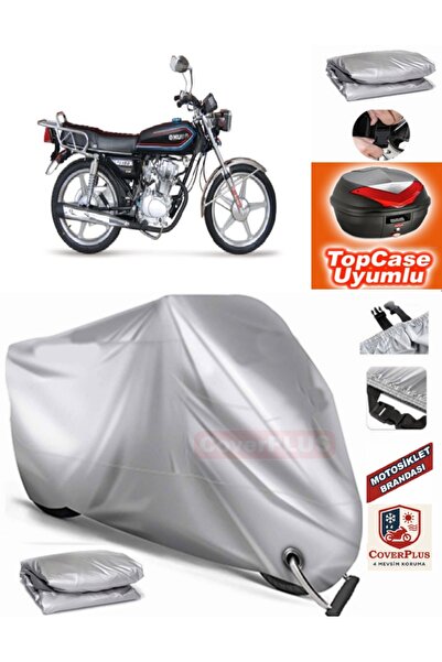 AutoZEL Kuba KM 100T-9 غطاء محرك متوافق مع حقيبة السرج (الوصلة، متوافق مع القفل)