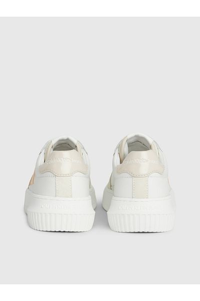 Calvin Klein Calvin Klein Women White Lace Up Low Top Sneakers
