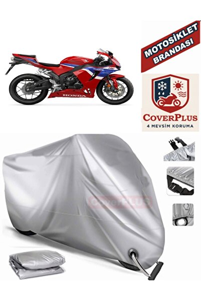 MotoEN Gray Lock Compatible Motor Tarpaulin Honda Cbr 600 Rr Motorcycle Tarpa...