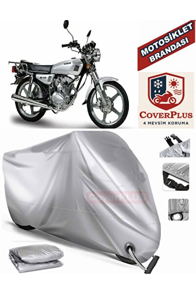 MotoEN Gray Lock Compatible Motor Tarpaulin Act Bs 125 Motorcycle Tarpaulin C...