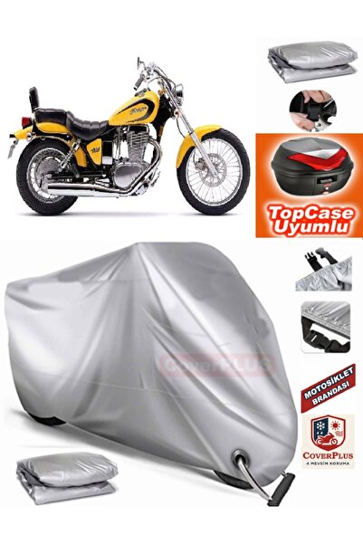 MotoEN قفل رمادي متوافق مع سوزوكي LS 650 سافاج قماش القنب Topcase الخلفي حقيب...