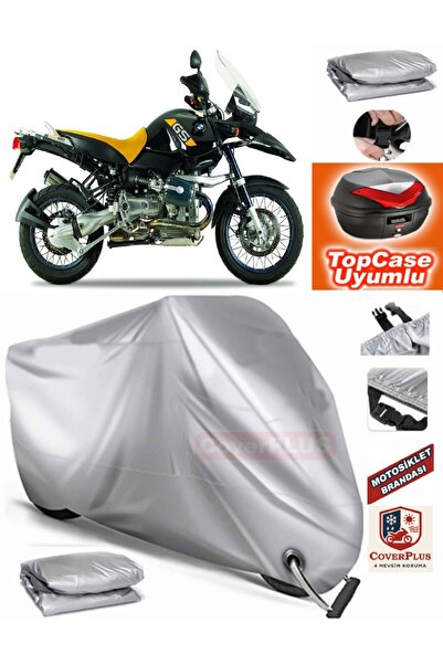 AutoZEL Bmw R 1150 GS حقيبة خلفية متوافقة مع القماش المشمع للمحرك (الوصلة، مت...