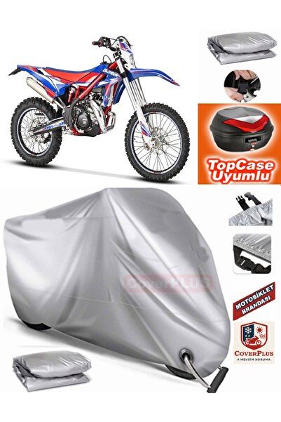 MotoEN قفل رمادي متوافق مع Beta Xtrainer Tarpaulin Topcase الخلفي المتوافق مع...