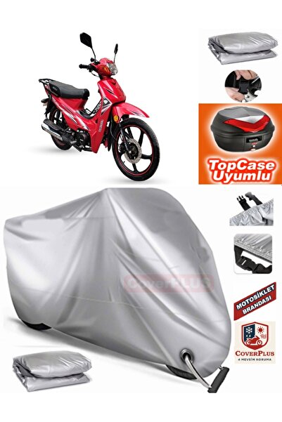 MotoEN قفل رمادي متوافق مع Arora AR 50-50 Kas?rga Tarpaulin Topcase Back Bag ...