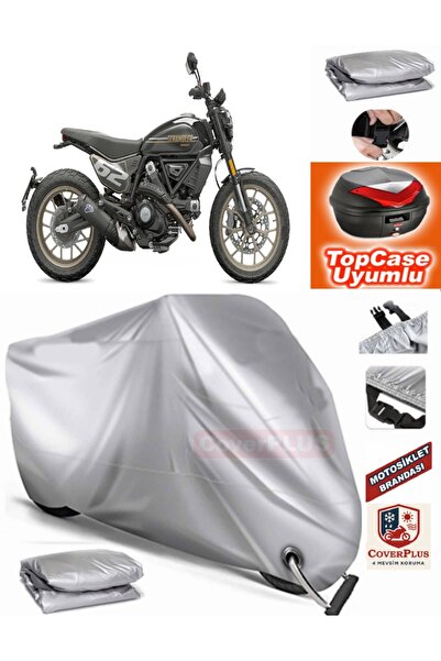 AutoZEL غطاء محرك متوافق مع حقيبة Ducati Scrambler الخلفية ذات الخانق الكامل ...
