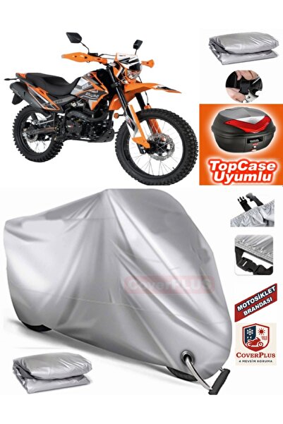 MotoEN Gray Lock Compatible Rks Nr200 Tarpaulin Topcase Rear Bag Compatible M...