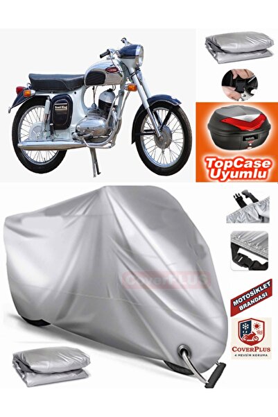 AutoZEL Jawa 250 Sport Rear Bag متوافق مع قماش القماش (الوصلة، القفل متوافق)